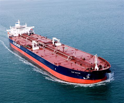 position of crude oil tanker ships